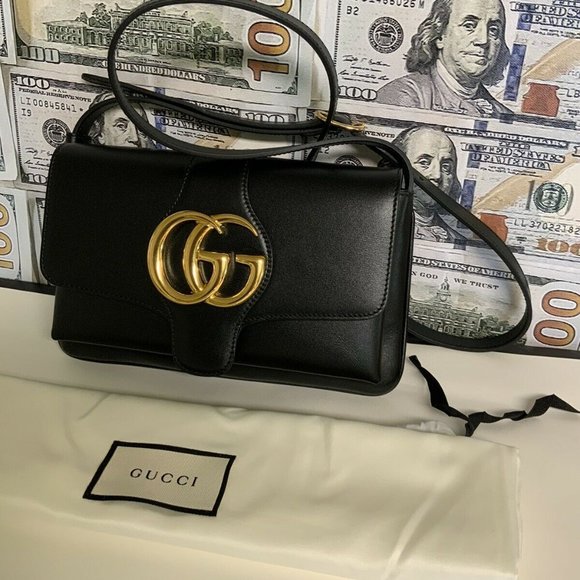 Gucci Arli Small Shoulder Bag 550129 Black - Picture 2 of 7